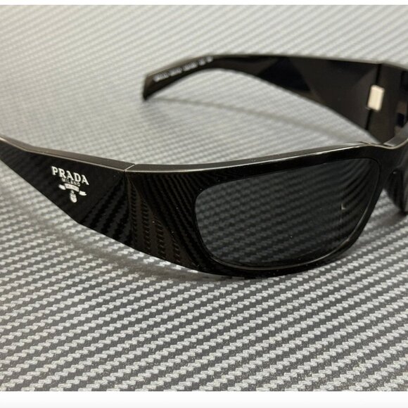 PRADA Black Dark Women\'s 60 mm Sunglasses